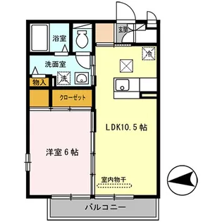 セジュール離宮の間取り