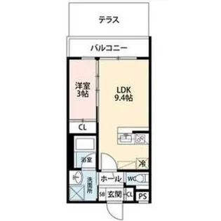 EsTRUTHKYOTOⅡ【1階】の間取り