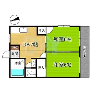 グランドール伏見の間取り