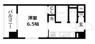 ラグゼナ清水五条の間取り