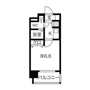 アクアプレイス京都御所ノ内の間取り