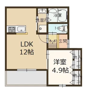 OstenHaus【2階】の間取り