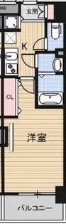 Luxe京都西大路【3階】の間取り