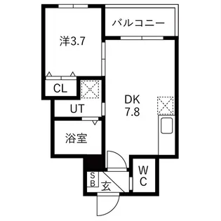 FaseciaOrcus【3階】の間取り