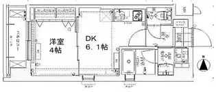 ベラジオ雅び烏丸十条2【7階】の間取り