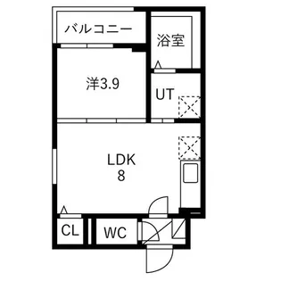 FASECIAPOLAKE【3階】の間取り