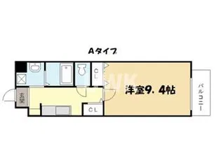 シェルプランタン【5階】の間取り