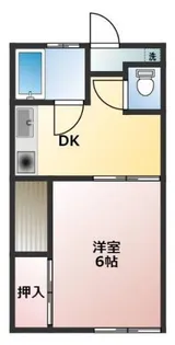 ルミネ【203号室】の間取り