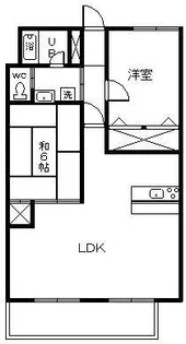 アートスペース【201号室】の間取り