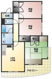 ドエリング【301号室】の間取り