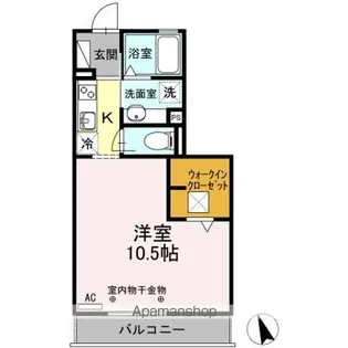 セレッサ ウーノ【1階】の間取り