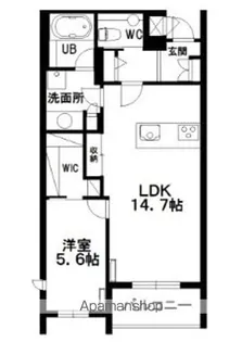 HILLS RESIDENTIAL S12【2階】の間取り