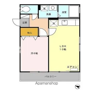 ソレイユ【1階】の間取り