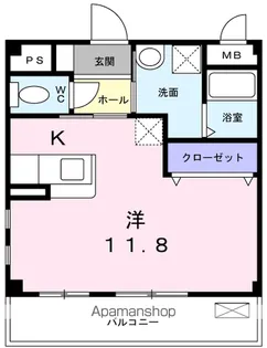 パステル・ベル【2階】の間取り