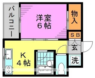 東京都杉並区堀ノ内3丁目【マンション】の間取り