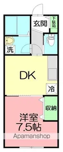 AMハイツ【2階】の間取り