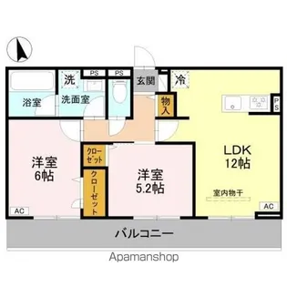 CHARME【2階】の間取り