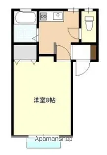 マグノリア【203号室】の間取り