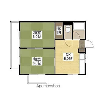 樹マンション【201号室】の間取り