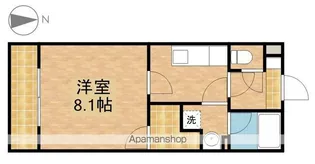 フォンテーヌ【3階】の間取り