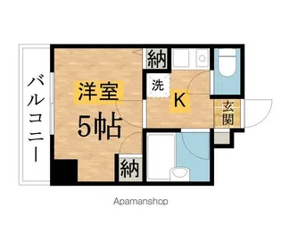 第5サンライズマンション【310号室】の間取り