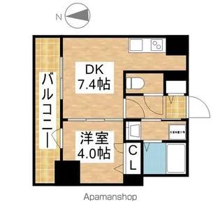 ザ・レジデンスパーク久屋大通【3階】の間取り