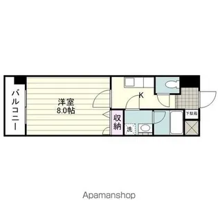 折田ビル(南郡元町)【305号室】の間取り