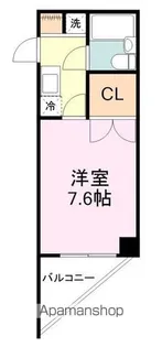 アーバン川内【4階】の間取り