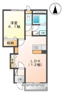 プラソン【1階】の間取り
