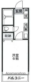ユイット・マレ【201号室】の間取り