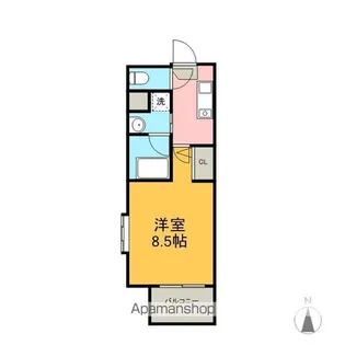 タウンライフ千種【6階】の間取り