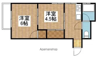サンドリーム【2階】の間取り