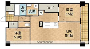 KO OLINA GONGEN【4階】の間取り