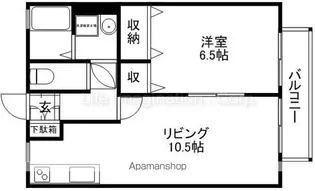 ザ・テラス壱番館【2階】の間取り