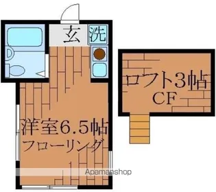 ライフガーデン野方【2階】の間取り