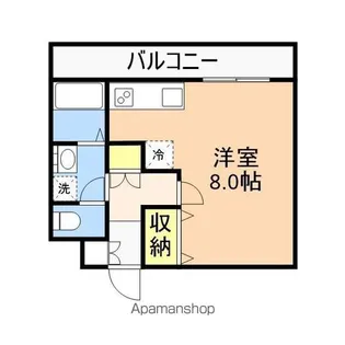 ピュアみやび3番館【4階】の間取り