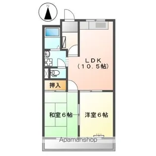 グランドシェイプ【3階】の間取り