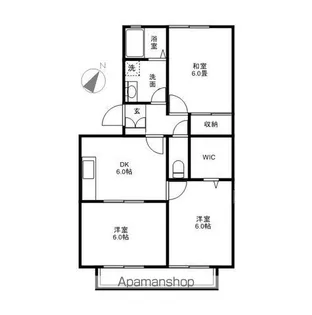 フェニックスST【202号室】の間取り