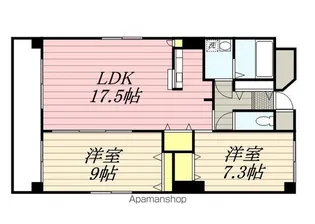 TKマンション元浜【5階】の間取り