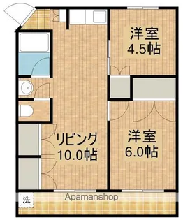 ニューレジデンス松和【5階】の間取り
