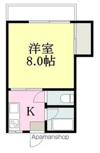 コーポ若藤【3階】の間取り