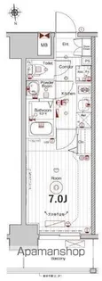 メイクスWアート丸の内【304号室号室】の間取り