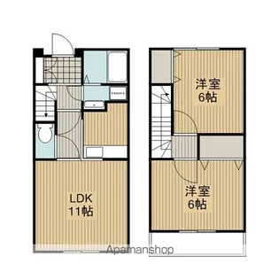 パークヒルズ壱番館【4号室】の間取り