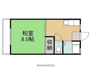 岩手県盛岡市上田2丁目【アパート】の間取り