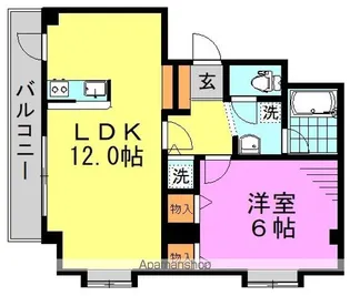 アーク東高円寺【1階】の間取り