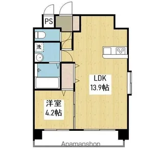 サザンステラ【502号室】の間取り