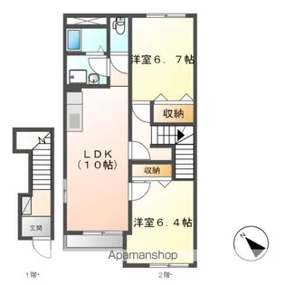 エタニティ【2階】の間取り