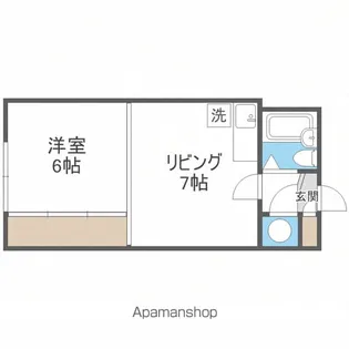 第参エビスビル【2階】の間取り