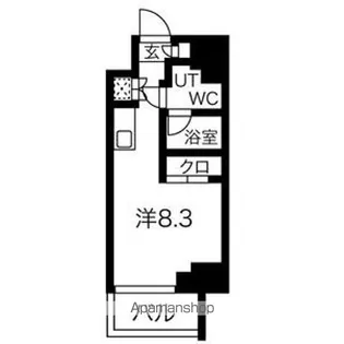 スパシエロッサ横浜吉野町【6階】の間取り