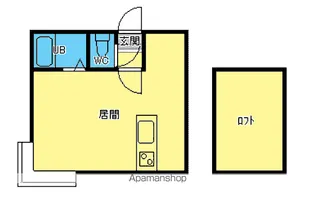 エルディハイツ【204号室】の間取り